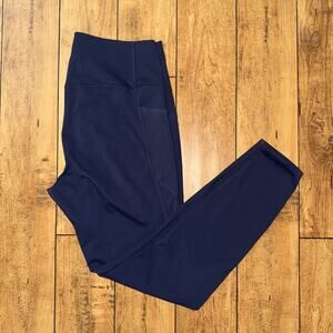 Uniqlo Women’s Workout Leggings Blue Large Athletic